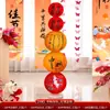 Decoración de Escena del Festival de Medio Otoño, Linternas, Adornos de Columna, Accesorios de Ambiente para Eventos en Escaparates de Centros Comerciales, Venta al por Mayor