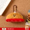 Boneca de pelúcia fofa com pingente de estrela para bolsa escolar, chaveiro, bolsa, acessórios para estudantes, presentes por atacado
