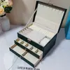 Caixa de Armazenamento de Joias com Gaveta de Três Camadas em Formato de Diamante Caixa de Princesa Estilo Europeu Caixa de Joias Mesa de Toucador do Quarto Caixa de Joias de Alta Qualidade