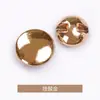 Botones Curvos Oscuros para Camisa Botones Metálicos Botones para Camisa Botones de Punto para Suéter Jinda Accesorios de Ropa