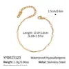 Collar Fino Minimalista de Acero Inoxidable y Oro de 18 Quilates para Mujer, Adecuado para el Uso Diario Casual, No se Desvanece