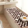 Alfombra de lujo ligero de alta calidad para celebridad de internet, alfombra universal para ventana de cuatro estaciones, alfombra para dormitorio, balcón, alfombra gruesa de imitación de cachemira