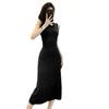 Ropa de Mujer Nueva de Verano 2026, Estilo Francés Suave y Juvenil Estilo Diosa Diseño, Vestido de Nicho Adelgazante, Vestido de Longitud Media