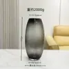 Vaso de Vidrio Bodhi de Pie Simple de Lujo Ligero Extra Grande Planta Hidropónica Sala de Estar Interior Arreglo Floral 50cm Adornos
