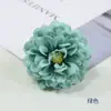 Flores de Petunia Simuladas, Flores de Seda Estilo Europeo, Flores Artificiales para Festivales Infantiles, Accesorios de Flores Artificiales para Danza, Abanico de Novia DIY
