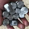 Suministro del Fabricante Hebilla de Alambre de Cabeza Hexagonal Tapón Roscado NPT Acero Inoxidable Tapón de Tubería de Cuatro Esquinas 304 Forjado Tapón de Alambre Galvanizado