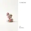 Adorno de Mesa de Té Giratorio de Cerámica con Caballo Pequeño, Mascota de Té, Juguete de Té, Mascota de Té Exquisita Hecha a Mano