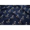 Ropa de mujer elegante floral retro francesa tela gruesa y opaca vestido de otoño e invierno tela decorativa de arena crujiente