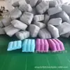 Suministro de Rodilleras Triangulares Inflables Material PVC Terciopelo Almohada Inflable de Pierna con Terciopelo Almohadillas Inflables para Piernas Fábrica Venta al por Mayor