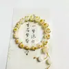 Farmacéutico de Primera Línea Pulsera de Cuentas de Bodhi Raíz Buda Tesoro Múltiple Color Envejecido Jade Blanco Semilla de Bodhi Yin Verde Pulsera Bodhisattva