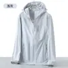 Ropa de Protección Solar Estilo Nuevo 2026 para Hombres, Chaqueta Deportiva para Exteriores de Seda de Hielo Transpirable Ultradelgada Anti-UV para Mujeres, Verano