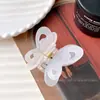 Pinza para el cabello Duowei Accessories de Aleación de Acetato Estilo Coreano, Pasador Extra Grande para la Parte Trasera de la Cabeza, Accesorio para el Cabello Simple y Elegante