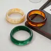 Pulsera de Acrílico Irregular de Acetato Transfronteriza Europea y Americana Estilo Ins Nicho Pulsera de Alta Gama Versátil Accesorio de Pulsera para Mujer