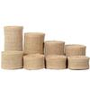 Direto da fábrica rolo de juta cor natural DIY artesanato de Natal manual linho 50*50 linho