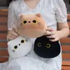 Peluche Muñeco Almohada Gato Negro Transfronterizo Lindo Lindo Lindo Gatito Juguete para Niños Amazon Regalo Precio de Fábrica