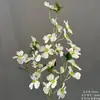 Arranjo de Chão com Flores Artificiais Cor de Champanhe, Rosa de Casamento, Hortênsia, Material de Flores para Corredor de Teto, Arranjo de Decoração para Auditório