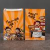 Bolsa de Empaque Personalizada para Barbacoa Papel de Aluminio Papel de Estaño Bolsa de Papel Aislante Bolsa de Empaque para Llevar Bolsa de Papel Kraft Resistente al Aceite Bolsa para Brochetas de Barbacoa