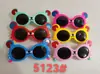 Gafas de sol personalizadas 2023 nuevo lindo color caramelo para niños moda japonesa y coreana gafas de sol anti ultravioleta para niños moda