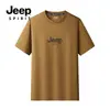Nuevo Top Transpirable de Secado Rápido de Manga Media para Verano 2025 Holgado Cuello Redondo Manga Corta Camiseta Deportiva Casual