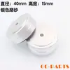 Pads Amortiguadores para Pies de Aluminio para Amplificadores de Computadora, Altavoces Hifi Audiófilos, Amplificadores de Tubos y Puntas para Reproductor de CD