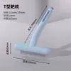 Pente e Escova para Animais de Estimação para Gatos, Pente em Forma de T para Pelos de Cachorro, Pente Rake de Dentes Longos para Desembaraçar e Remover Pelos Soltos