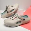 Zapatos Croc al por mayor Ropa exterior de verano para hombre Suela gruesa Suela suave Aumento de altura Zapatos de playa Resistentes al desgaste Antideslizantes Sin olor Sandalias y Pantuflas