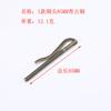 85MM Cabeza de Cobre Bronce Cheque Clip Dorado Clip de Billetera con Resorte Almacenamiento de Metal Clip para Billetes