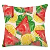Funda de Almohada de Fruta Funda de Almohada para Sofá de Sala de Estar Funda de Almohada Hogar Nuevo Fabricantes Transfronterizos de Amazon