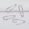 Broche de pin simple envuelto en oro de 14K que conserva el color, accesorios de ropa, material para pin con cuentas de cuerda trenzada hecha a mano para bricolaje al por mayor