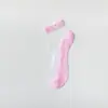 Calcetines de Seda de Cristal con Margaritas de Verano para Mujer, Calcetines de Algodón Transpirables, Calcetines Cortos de Moda Ins Estilo Celebridad de Internet para Mujer