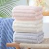 Caramelo de Leche de Coco Jiyang, Toalla de Felpa Coral Rayada de Colores, Engrosada, Suave, de Alta Eficiencia, Absorbente, No Suelta Pelusa