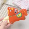 Presilha de Cabelo de Pelúcia Desenho Animado para Meninas, Presilha Grande BB para Estudantes, Presilha Fofa para Franja Lateral, Doce Acessório de Cabelo