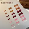 Accesorios de Arte de Uñas de Pajarita de Mariposa de Dibujos Animados Kt Color Maillard Popular de Otoño e Invierno Decoraciones de Arte de Uñas de Pajarita de Carey