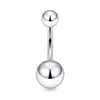 Conjunto de Anéis para Umbigo Amazon Cross-Border E-Commerce 12 em 1 de Aço Inoxidável com Studs de Zircônia Exquisite de Quatro Garras para Umbigo
