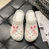 Pantuflas de Verano para Mujer con Sensación de Caca, Antideslizantes, Lindos Dibujos Animados de Dedos del Pie para Exteriores, Suela Gruesa de Playa, Nuevo 2025 Suela Suave