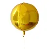 Balão de filme de alumínio 4D de 18 polegadas suprimentos de casamento decoração de quarto de casamento suprimentos para festa de aniversário balão para foto de casamento