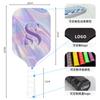 Raquete de Pickleball Personalizada Oem/Odm Feita de Material de Fibra de Carbono/Fibra de Vidro com Logotipo Imprimível para E-commerce Transfronteiriço