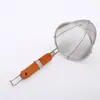 Suministros de cocina acero inoxidable colador de polvo picante caliente Fan Li cocinar fideos colador de cocina grande Línea Fuga filtro rejilla de aceite