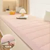 Almofada Personalizada para Bay Window de Veludo de Ursinho Transfronteiriça, Esponja de Alta Densidade, Impermeável, Resistente a Manchas, Removível e Lavável, Almofada para Varanda, Almofada de Assento para Quatro Estações
