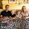Manta de colorir lavável para rabiscos DIY pais e filhos, manta de colorir educativa para educação infantil, manta de pintura interativa para preencher com cores