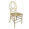 Silla PP de bambú para actividades al aire libre de fábrica de origen directo transfronterizo asiento para salón de banquetes de hotel ceremonia de boda silla de comedor de plástico
