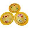 Muestra de Sombrero Vietnamita Sueño Chino con Tela Estampada, Sombrilla, Impermeable, Sombrero de Protección Solar, Sombrero de Pescador de Ala Ancha para Exteriores, Sombrero de Agricultor