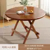 Mesa Dobrável para Uso Doméstico, Mesa de Jantar Portátil para Exterior, Mesa Dobrável para Apartamentos Pequenos e Quartos Alugados, Mesa de Jantar e Cadeiras