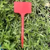 Etiquetas de Plástico para Plantas en Forma de T, Etiquetas de Jardinería, Etiquetas para Flores, Etiquetas de Identificación, Pequeñas Etiquetas Esenciales de Color Verde para Plantas