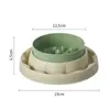 Tigela anti-formiga para pets de cachorro, tigela comedora lenta anti-engasgo, tigela anti-tombamento para gatos, tigela para cachorro fácil de limpar, tigela comedora lenta para pets