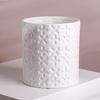 Chaozhou Yuanwang Personalizado Feito à Mão Cerâmica Floricultura Moderna Simples Criativa Preto e Branco Vaso para Flores Secas Decoração de Mesa