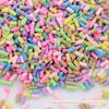 Cola creme DIY acessórios de beleza para celular partículas 1mm de espessura arte de unhas irregular migalhas de pão cerâmica macia 20g/saco
