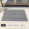 Felpudos para Entrada de Hotel, Centro Comercial, Villa, Felpudos para Eliminación de Polvo de Colocación Directa sin Instalación, Felpudos Antideslizantes de Aleación de Aluminio para Puerta de Entrada de Uso Comercial