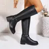 Chegada Nova Outono 2026 Comércio Exterior Tamanho Grande Feminino Casual Confortável Moda Europeia Americana Outerwear Botas Tamanho Único