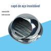 Aço Inoxidável 304 Capuz Externo à Prova de Chuva 201 Capuz Banheiro Ventilação Exaustão Capuz Saída de Ar Ajustável
